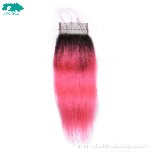 wholesale products china fashion pink human hair bundles rainbow hair brazilian virgin hair